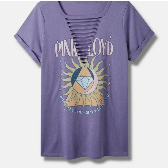 Torrid Pink Floyd classic fit slash tee - Picture 1 of 5